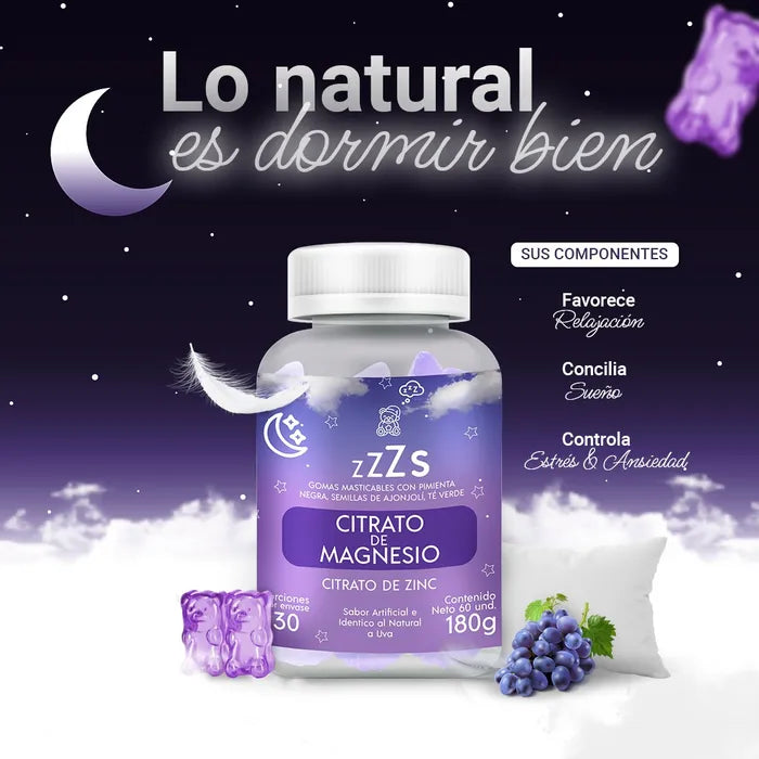 Gomitas para Dormir - 2 en 1