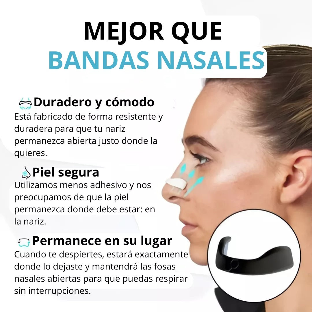 Tiras Nasales Anti Ronquido 😴