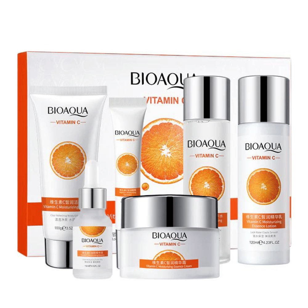 KIT FACIAL VITAMINA C BIOAQUA 🍊✨