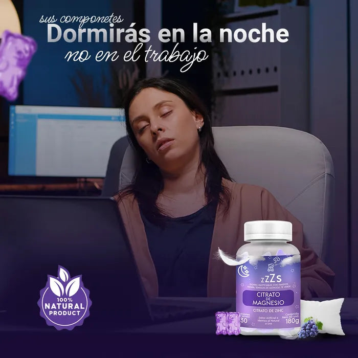 Gomitas para Dormir - 2 en 1