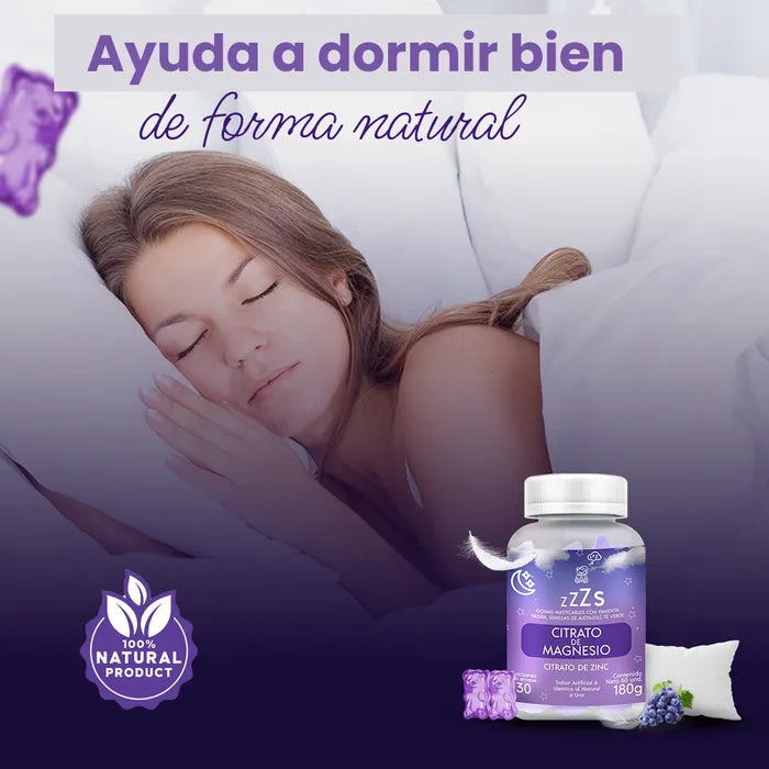 Gomitas para Dormir - 2 en 1