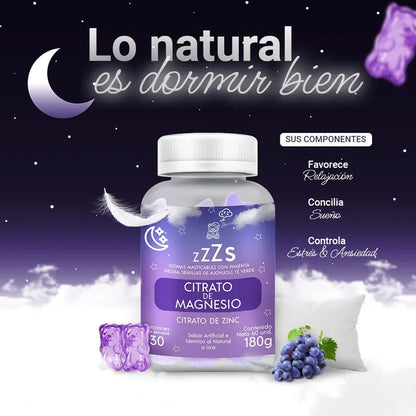 Gomitas para Dormir - 2 en 1